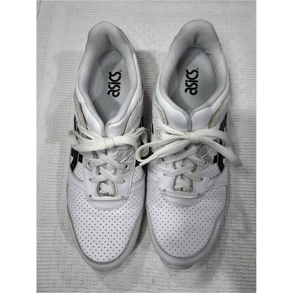 ASICS Gel - White Sneakers with Black Logo Accents US 9.5